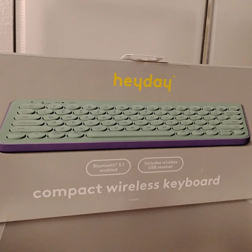 New Heyday Compact Wireless Keyboard